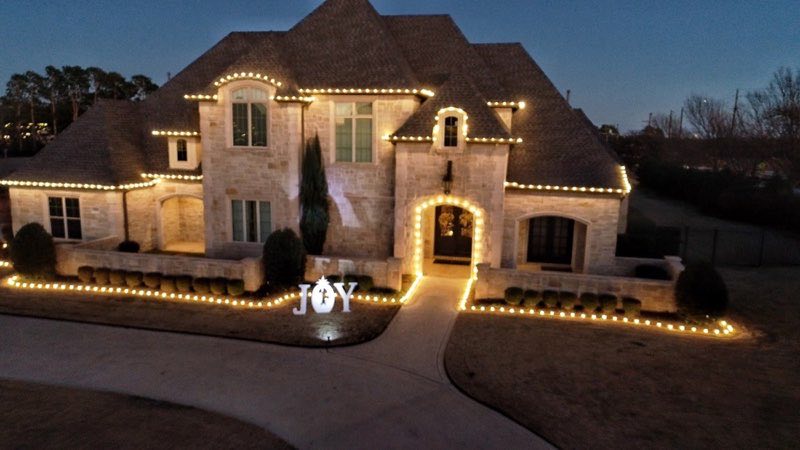 Christmas lights Hurst