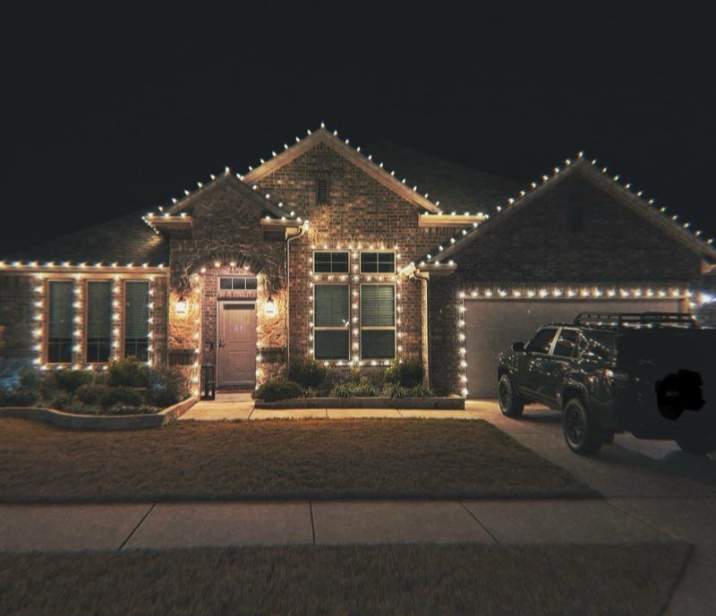 Christmas lights Hurst